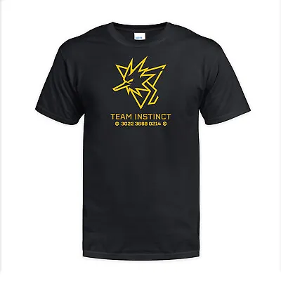 Pokemon Go Re-Imagined Team Instinct Personalized Trainer Code T-Shirt • $21.95