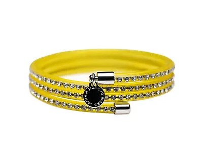 Marc By Marc Jacobs Slinky Safety Yellow Zirconia Bracelet - Model M5131109 • $16