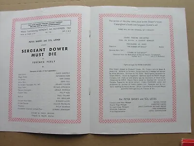 1963 SERGEANT DOWER MUST DIE Terence Feely Roland Culver Katherine Parr Voss • £10
