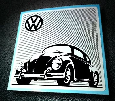 VW BEETLE Sticker • Retro / Vintage / German Style Decal • $4.25