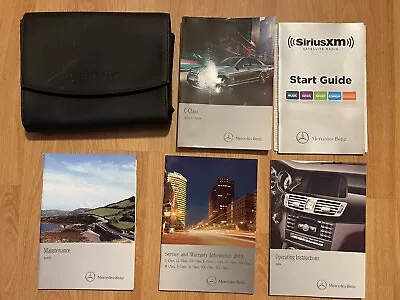 2013 Mercedes Benz C Class Owners Manual With  Case OEM Free Shipping • $27.99