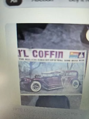 1970 Monogram ~ Li'L Coffin ~Skeleton And Tire Only NO BOX • $2.99