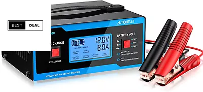 Battery Charger 8 Volt Automotive Battery Charger And Maintainer 0-10A NEW • $51.31