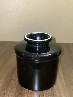 The Original Butter Bell Crock By L. Tremain French Beurre Keeper Gloss Black • $8