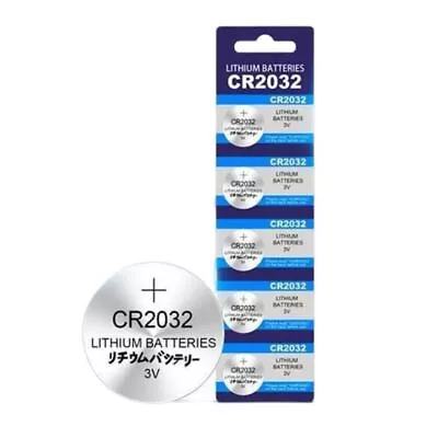 2+2 CR2032 Battery Lithium Coin Cell 3V For Car Key Fobs Toys Remote Scales • £2.80