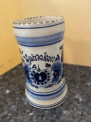 Vintage Hand Painted Delft Blue Stein Beer Mug Made In Holland • $12.75