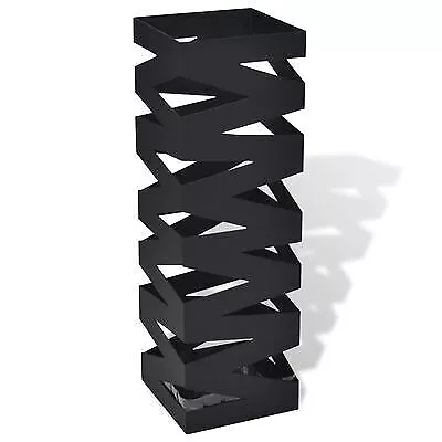 $59.99 • Buy Metal Modern Umbrella Stand Holder Black Umbrella Garden Outdoor Parasol Base Ho