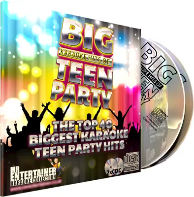 Teen Party Karaoke. Mr Entertainer Big Hits Double CDG Disc Set. Kids. Teenager • £12.95