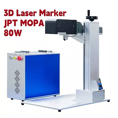 SFX 80W JPT MOPA 3D Fiber Laser Engraving Marking Machine FL7210-3D Galvanometer • $14914.05