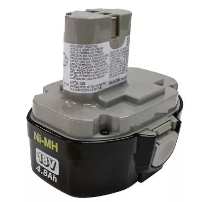 For Makita PA18 18V 4.8Ah Ni-MH Battery 1822 192827-3 1823 1833 1834 1835 8390D • £23.89