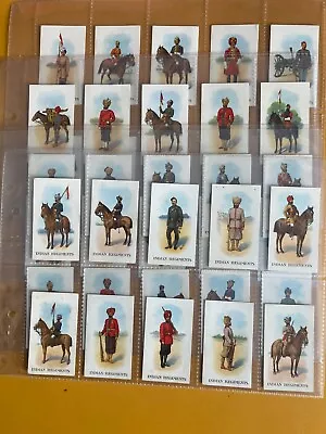 Cigarette Cards Indian Regiment Series 37/50  1912 • £10.50