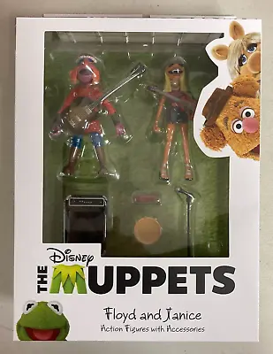 Diamond Select Muppets Floyd & Janice Action Figure 2 Pack W/ Accessories • $37