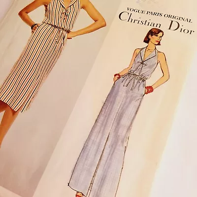 Vogue Paris Original 1648 Christian Dior Dress Pattern Bust 34 FF • $19.99