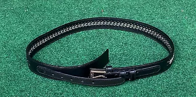 2004 Harley Davidson Buckle & Black Chain 1.5  Belt Pt # 97664-05V Size  36 • $39.99