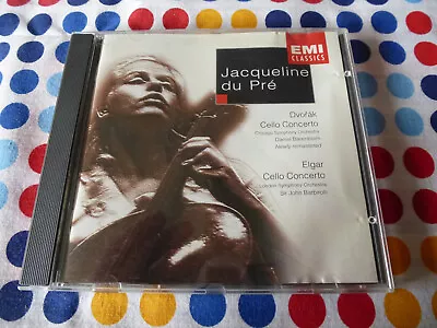 Jacqueline Du Pre Dvorak And Elgar Cello Concertos 1995 Emi Classics Cd Album • £5