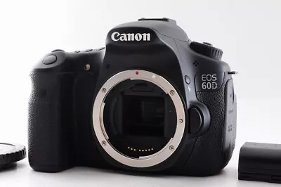 Canon EOS 60D 18.0 MP Digital SLR Camera Black EF Mount From Japan With Battery • £171.51