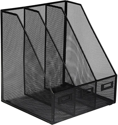 £23.95 • Buy Osco Wire Mesh Triple Magazine Rack Graphite
