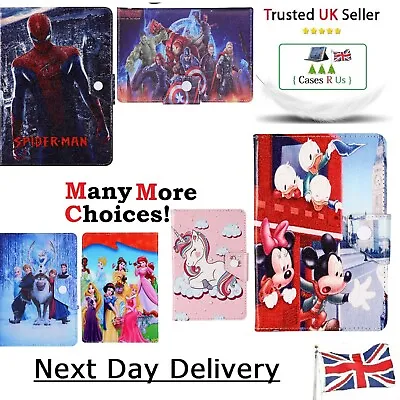 £9.99 • Buy Universal 7-inch Cover Fit Any 7  Size Tablet ~ Cartoon Themed Case For Children