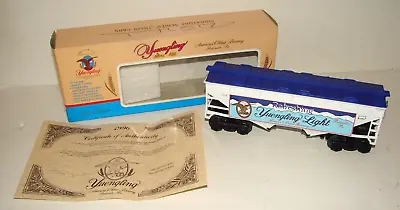 1996 K-LINE YUENGLING BREWERY Light Beer COVERED HOPPER O GAUGE TRAIN CAR *NEW* • $89