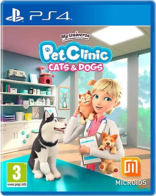 $118 • Buy My Universe Pet Clinic Cats & Dogs Panda Edition PS4 Playstation 4 Kids Sim Game