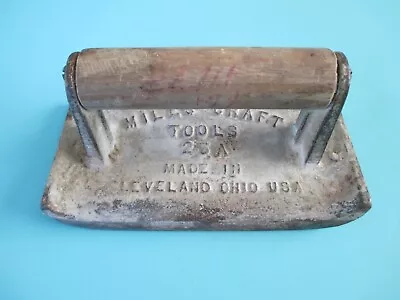 Vintage Miles Craft Tools Cleveland Ohio 25a Cement Concrete Masonry Edger • $19