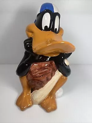 Daffy Duck Cookie Jar Baseball Looney Tunes 1993 Warner Bros Ceramic Vtg • $49.99