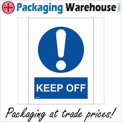 £5.78 • Buy Ma350 Keep Off Sign Building Scaffold Private No Entry Construction Warehouse
