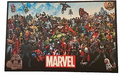 Picture Marvel Universe Canvas Framed Picture Wall Decore 28x18 Inches • $32