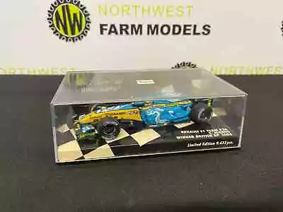 Minichamps Formula 1 F1 1:43 Scale Renault F1 Team R26 F Alonso British Gp 2006 • $1.48