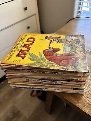 Mad Magazines HUGE 41 Issue LOT; 1966 - 1970s Plus Some 1990s • $44