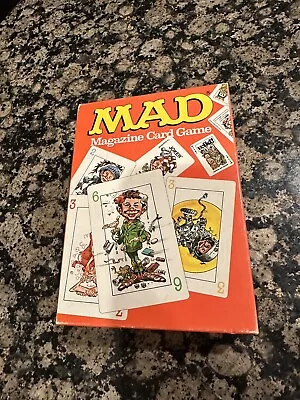 Vintage Mad Magazine Card Game 1980 #724 Missing 8 Suit Cards • $9.99