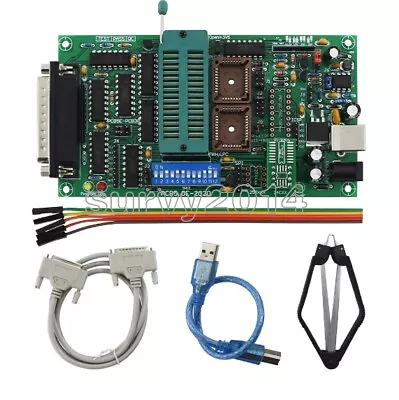 SPI 25xx EPROM Programmer BIOS009 PICsupport 0.98d12promotion Clip PLCC32+SOIC • $28.66