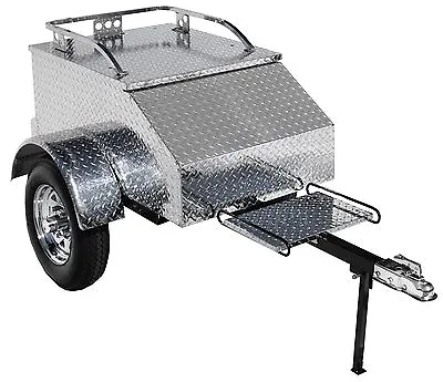 Motorcycle Trailer Touring Cargo Pull Behind For Goldwing Can Am Spyder & More • $1653
