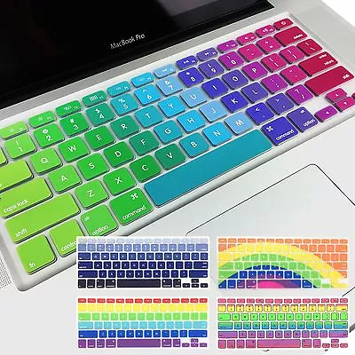 Rainbow Keyboard Silicone Protector Cover For Apple Macbook Air Pro 13 15 Retina • $5.99