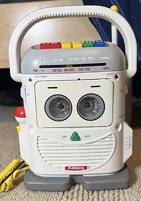 Toy Story MR MIKE PS 460 Rockin Robot PLAYSKOOL Mic Cassette Player Record 1991 • $129.99