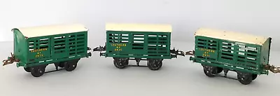 O Gauge HORNBY TRAINS No. 1  S.R. Milk Traffic Van - Collection Of Three Vans • £22.95