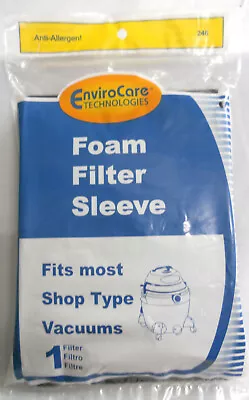 Shop Vac Foam Sleeve Type R Filter - 90585 ShopVac Fits Most Shop Type Vacuums • $7.69