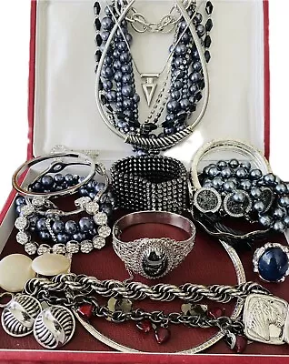 Vintage Estate Costume Jewelry Lot! MONET TRIFARI And More! • $49.99