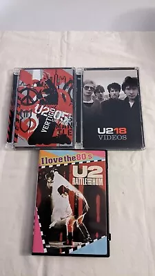 U2 Dvd's Vertigo Live /u218 Videos/ Rattle And Hum • $14.99