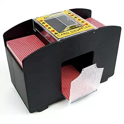 Automatic 6 Deck Card Shuffler Casino Dealer Battery-Operated Electric Shuffler • $21.87