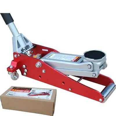 Neilsen 1.5Ton Racing Jack Trolley Lifting Stand Car Caravan Floor Jacks Vehicle • $136.89