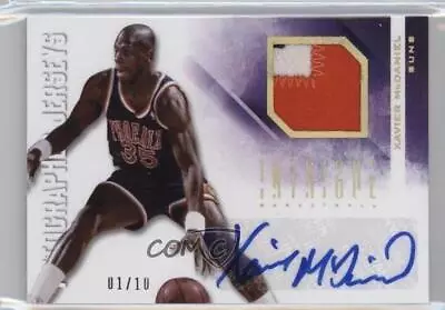 2012-13 Panini Intrigue Auto Jerseys Prime /10 Xavier McDaniel #51 Auto • $37.05