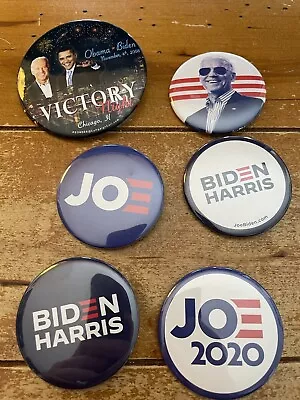 President Obama Biden Harris  Campaign Buttons Lot • $5