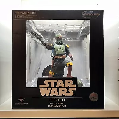 Boba Fett Statue Gallery Diorama Diamond Select Gentle Giant 1:7 Scale 10  PVC • $45