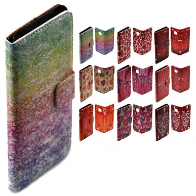$13.98 • Buy For Sony Xperia Series Valentine Love Theme Print Wallet Mobile Phone Case Cover