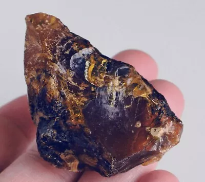 15.6g Natural Indonesian Blue Amber Copal Collection Rough Specimen WGB1970 • £1.60