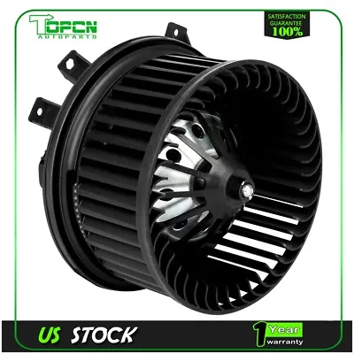 HVAC Heater Blower Motor With Fan Cage For 2015-2019 Chevrolet Silverado 2500 HD • $75.98