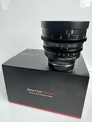 7artisans 50mm T1.05 Sony (E Mount) Black • £269