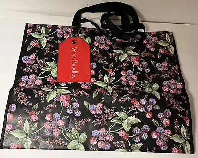 Vera Bradley Large Double Handle Reusable Tote Bag Berries 2017 • $8