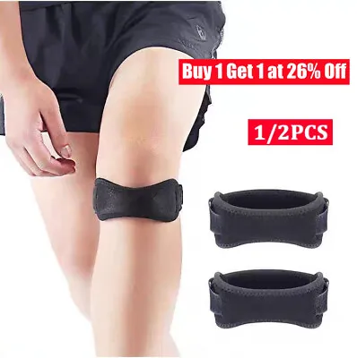 Patella Knee Support Brace Strap Magnetic Neoprene Arthritis Pain Relief Running • £5.48